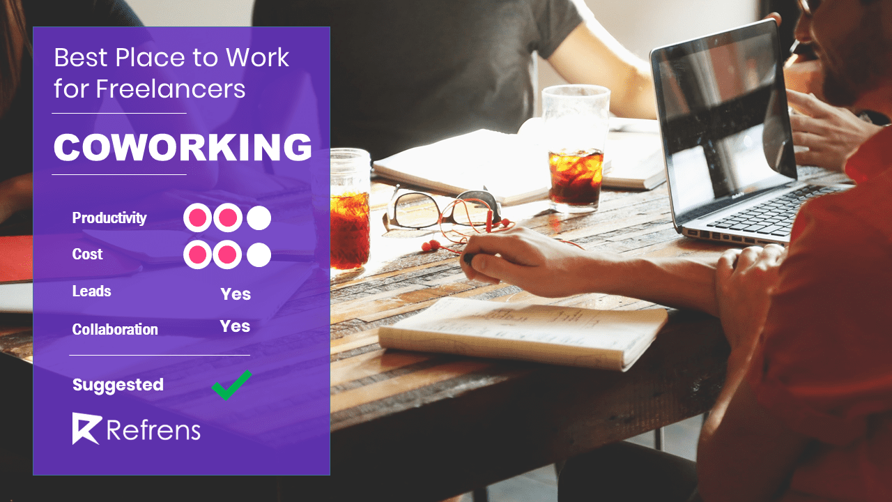 you have popular three options: work from home, cafes, or coworking spaces. Choosing a place to work is a highly personal decision. best-place-to-work-for-freelancers