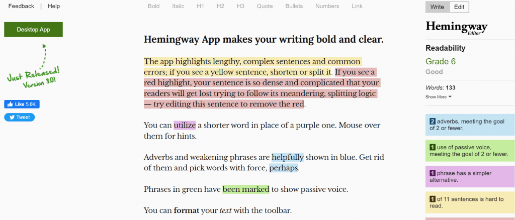 content-writing-tool-hemingway