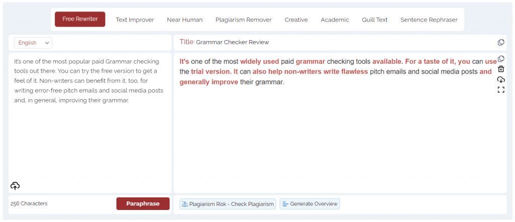 paraphasing-tool-ai