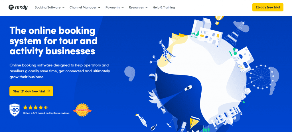 Rezdy - Online booking management system