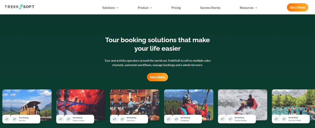 TrekkSoft - Travel Booking Management Software