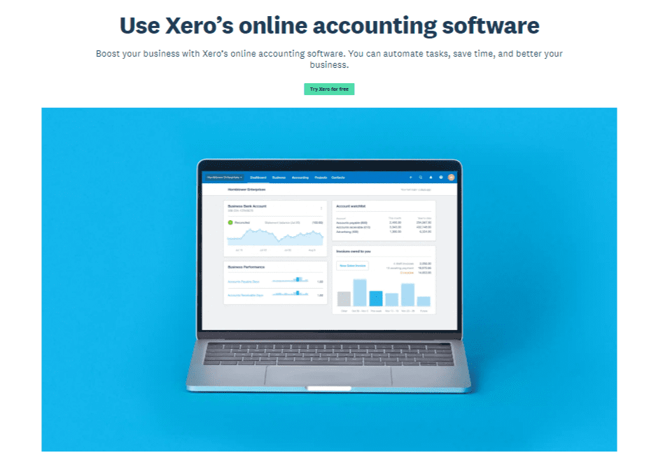 Xero - Best Billing Software For Small Businesses