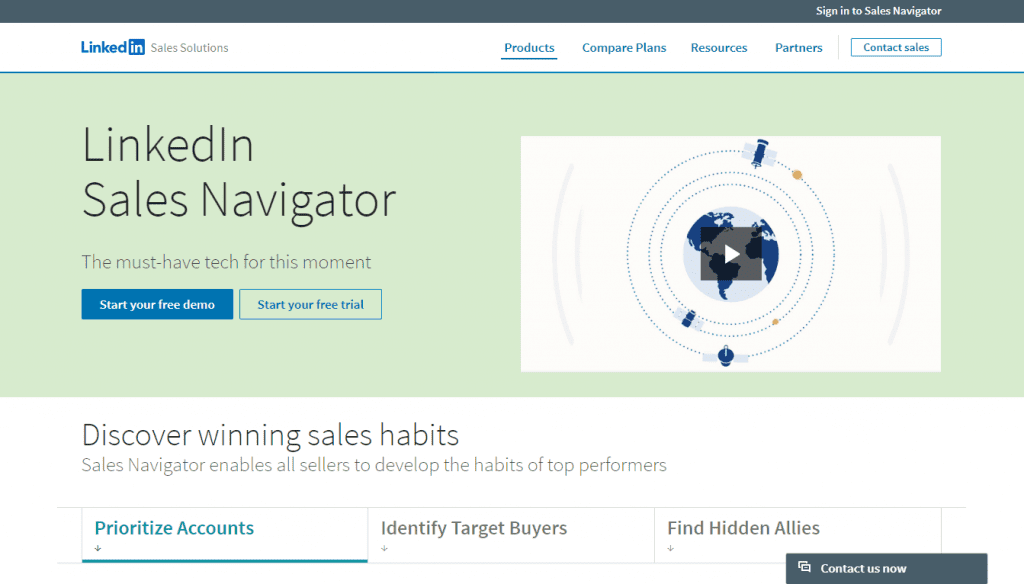LinkedIn Sales Navigator - Sales Prospecting Tool