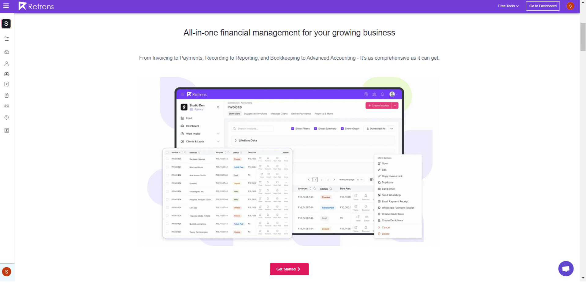 Top 10 freshbooks alternatives