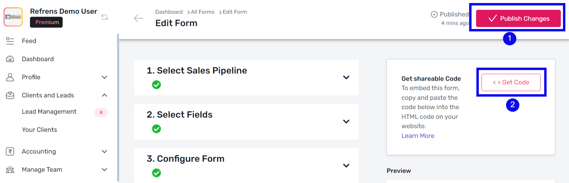 Embed Forms on Website Seamlessly