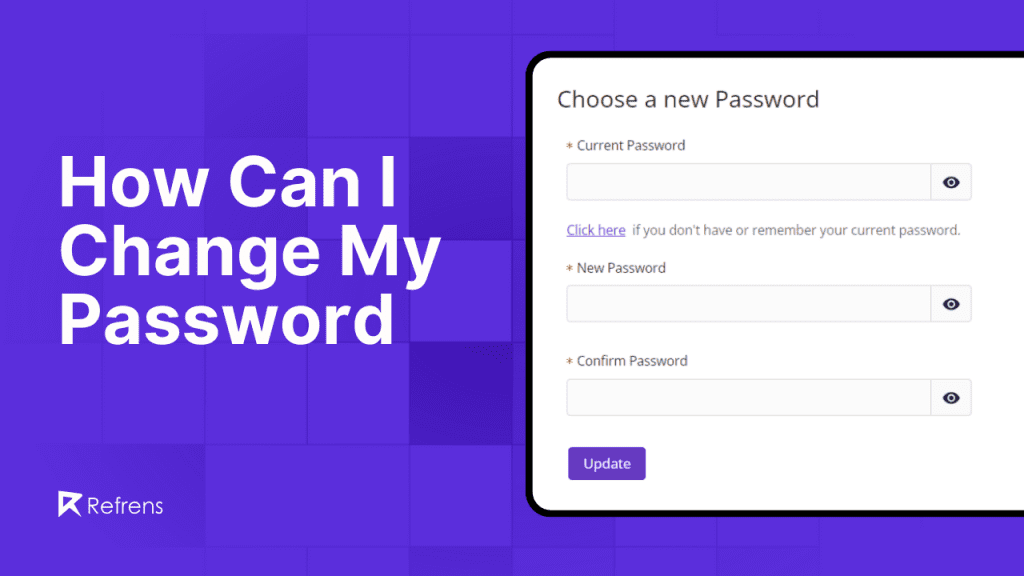 how can i change my password