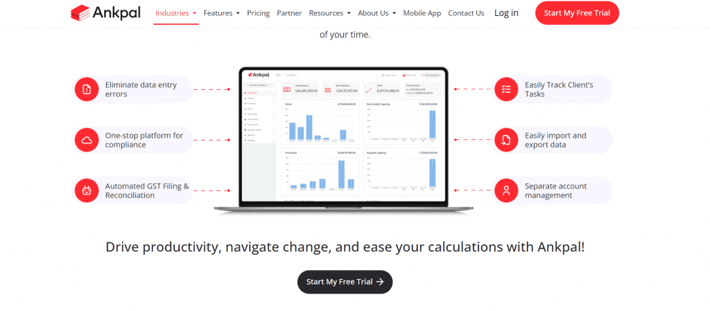 Ankpal: Billing Software For Chartered Accountants