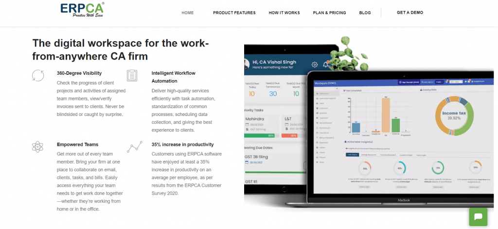 ERPca-Billing Software For Chartered Accountants