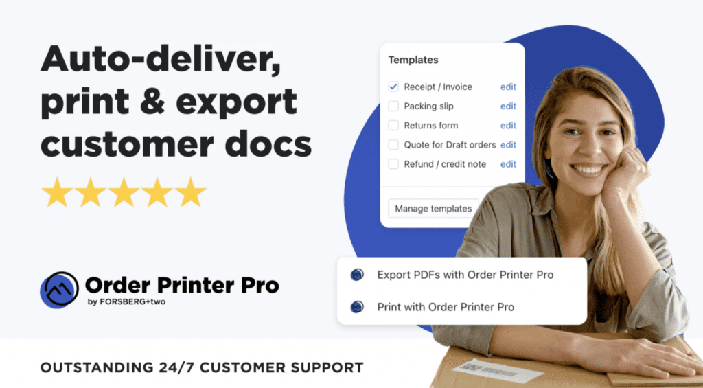 Order Printer Pro - Best Invoice app for Shopify