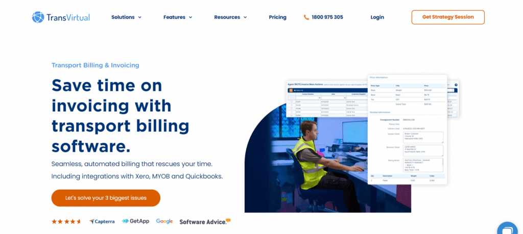 Transvirtual - Best Invoicing Software For Transportation Services