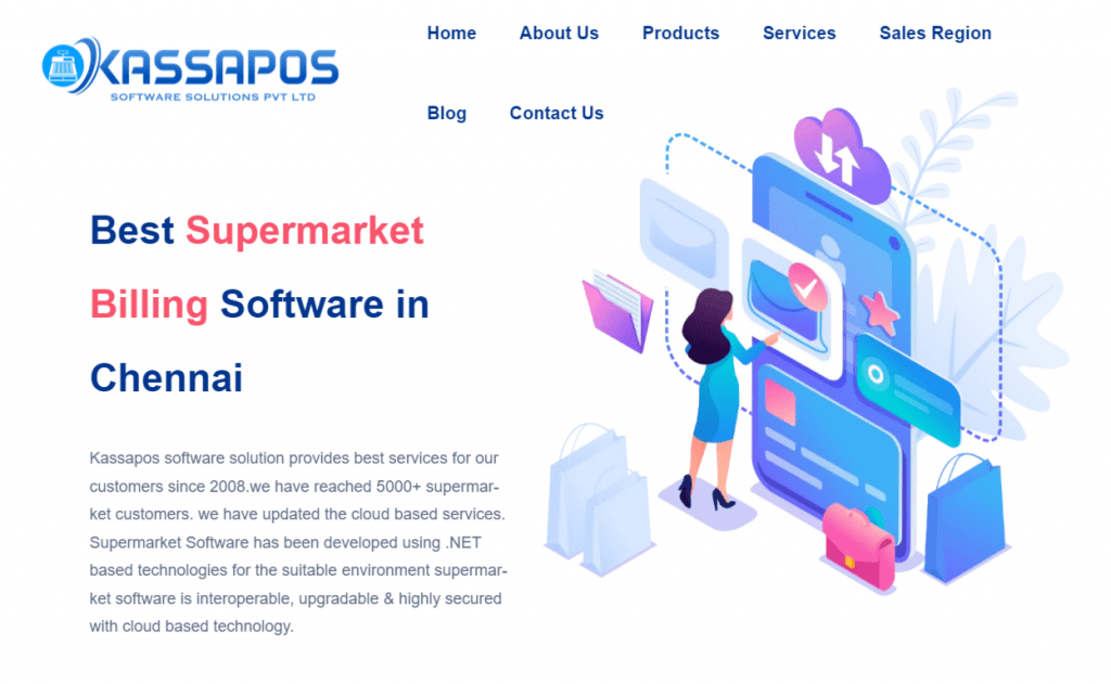 Kassapos- Best invoicing software for textile store