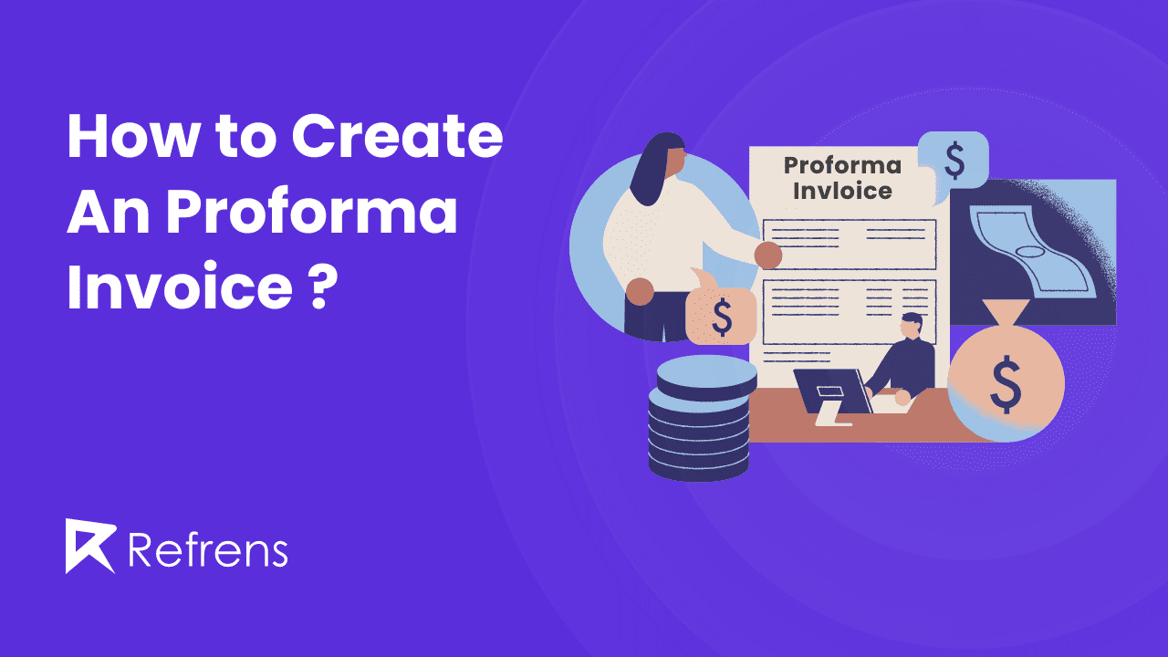 How to create a proforma invoice