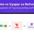 Zoho vs Vyapar vs Refrens