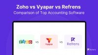 Zoho vs Vyapar vs Refrens