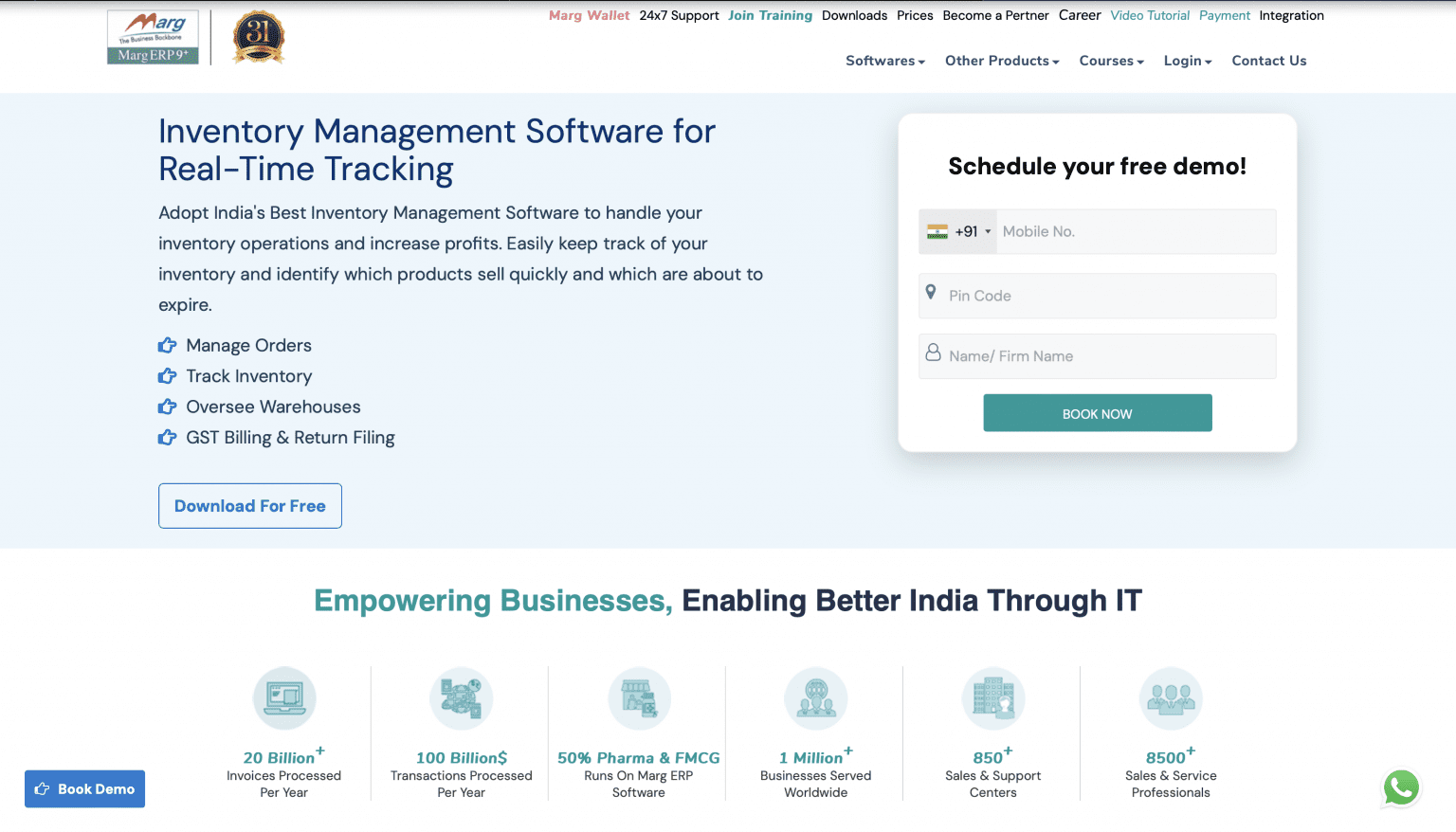 Top 8 Inventory Management Software in India