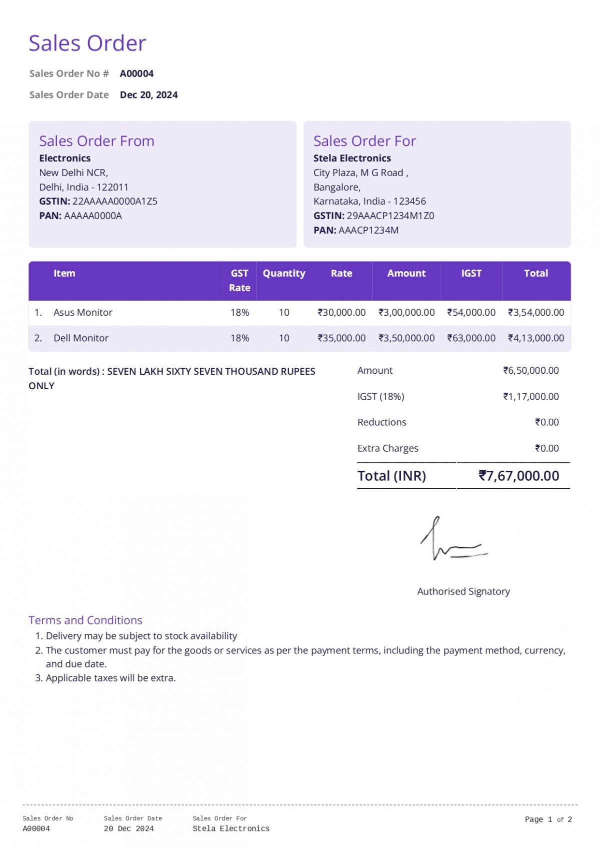 Sales Orders: A Comprehensive Guide