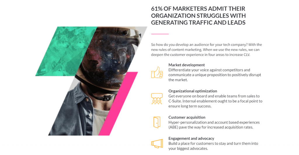 Struggles with Generating traffic and leads