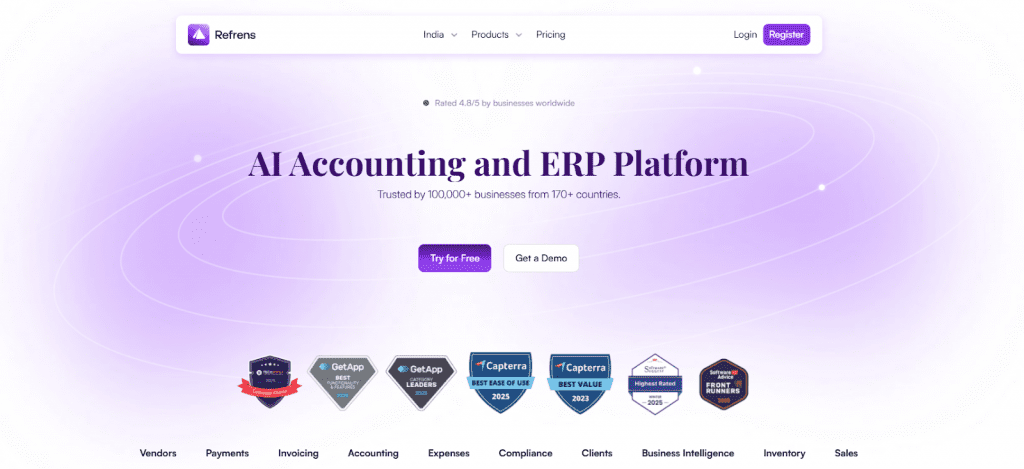 Refrens AI Accounting Software