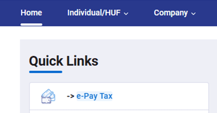e-pay tax