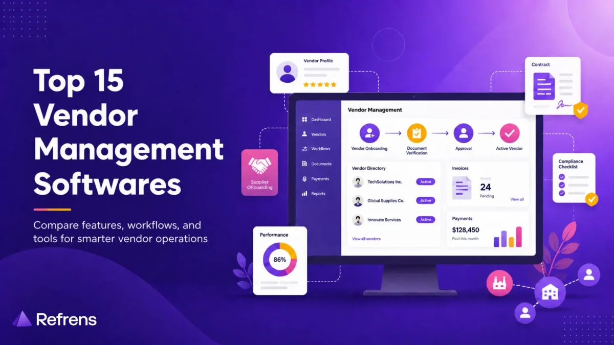 Top 15 Vendor Management Software in India for 2026: Features, Pricing, Ratings & Reviews
